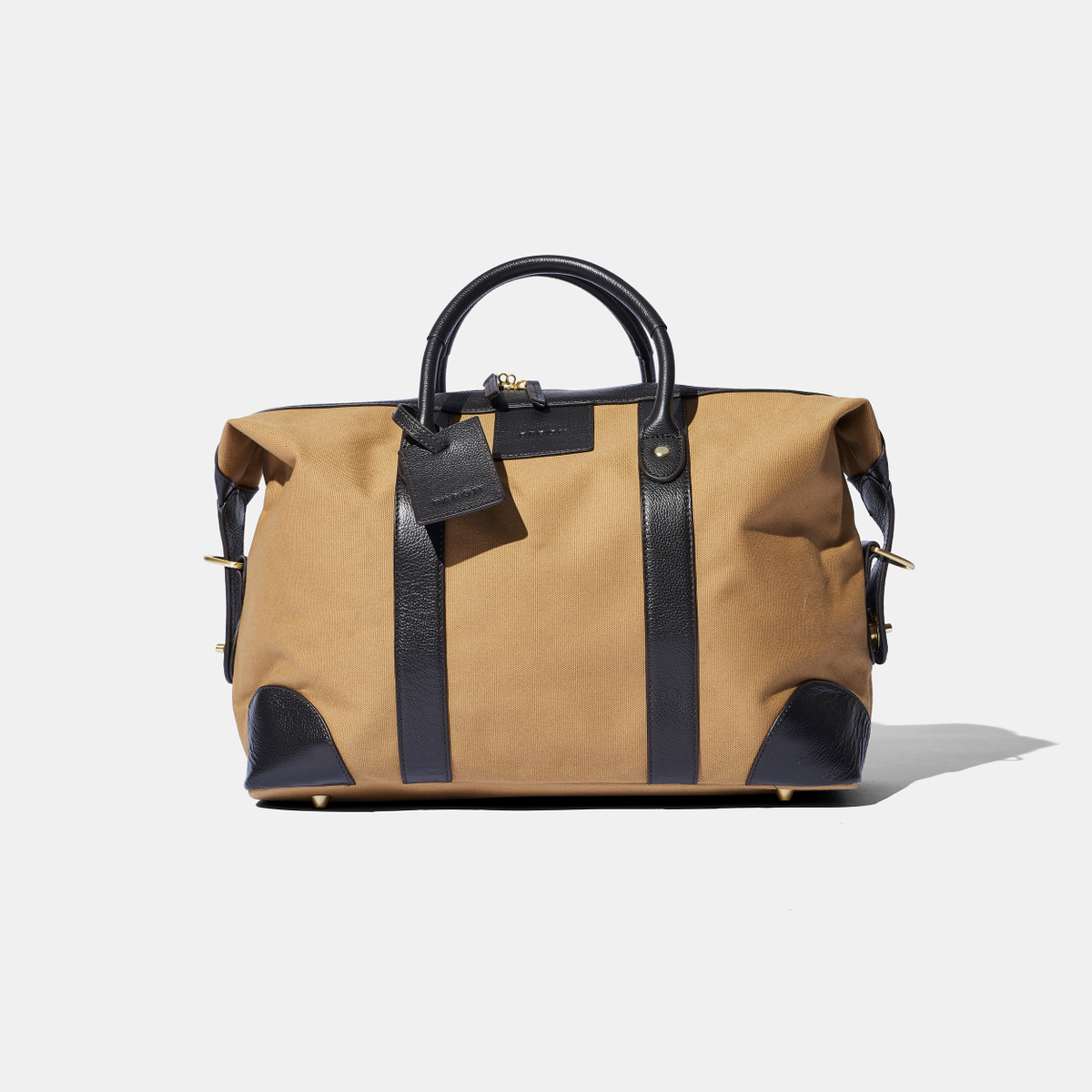 Baron — Small Weekend Bag Blue Canvas