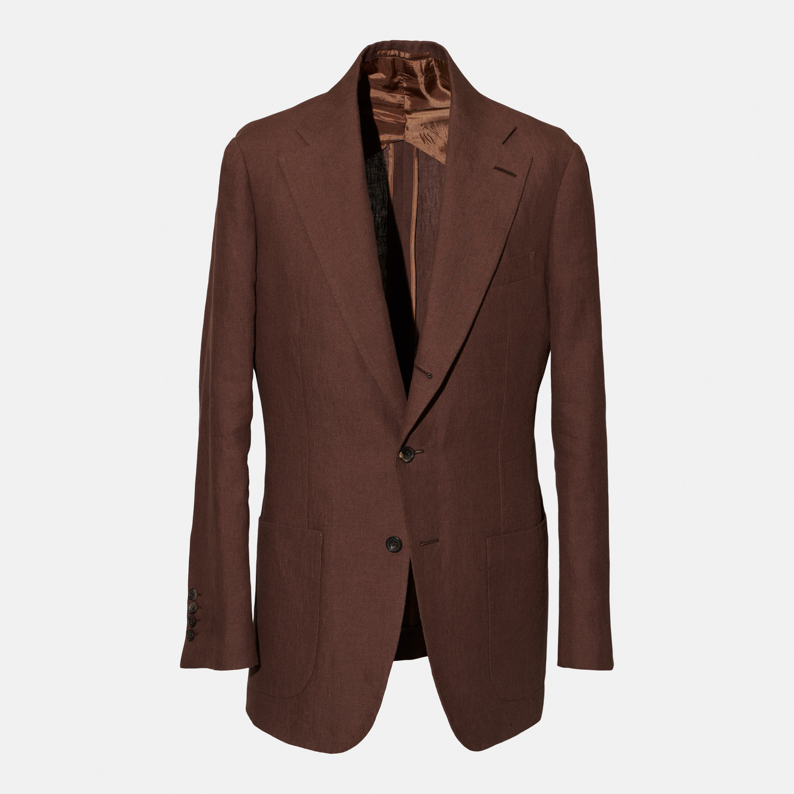 tobacco linen jacket Götrich — Sport Jacket Tobacco Linen