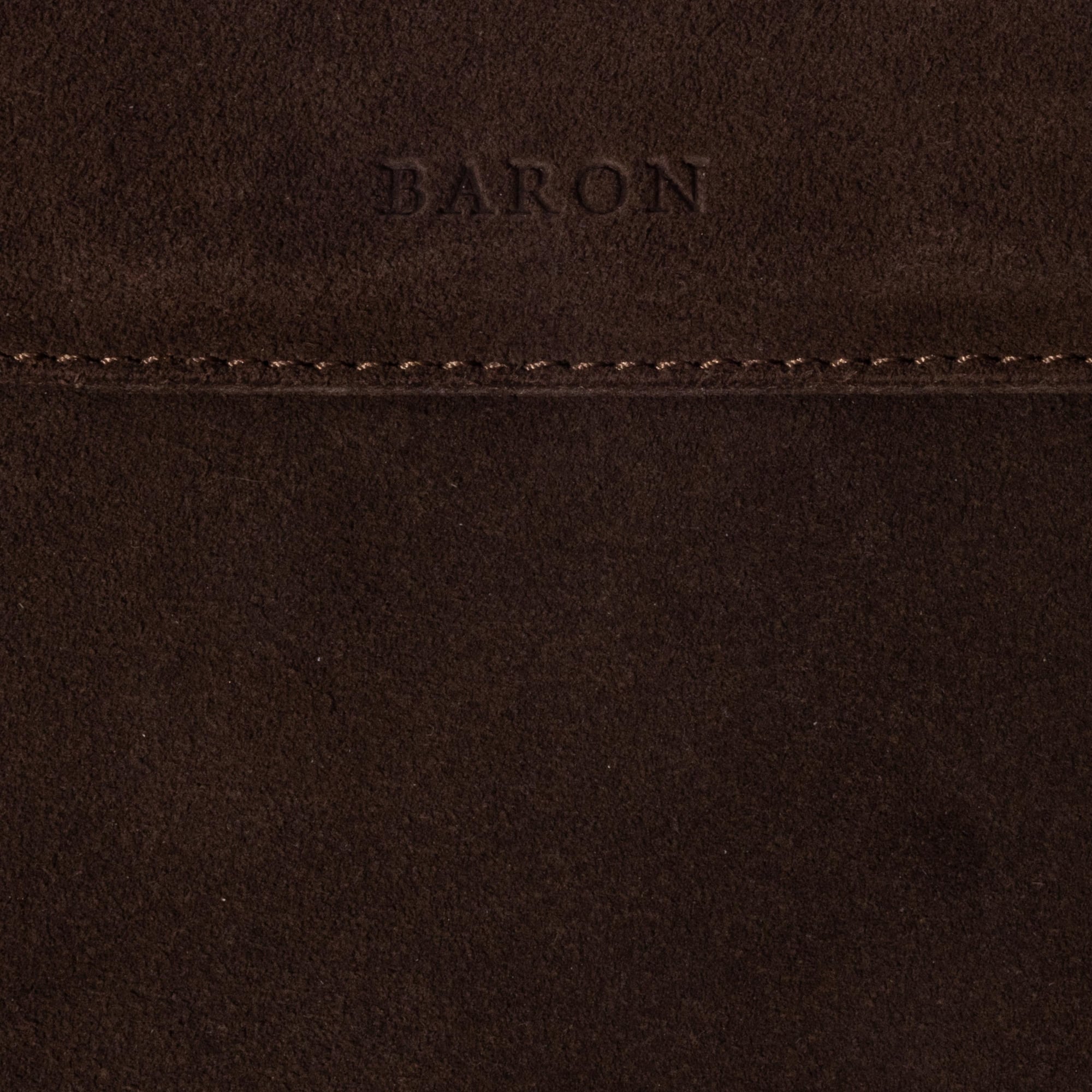 Laptop Portfolio Brown Suede