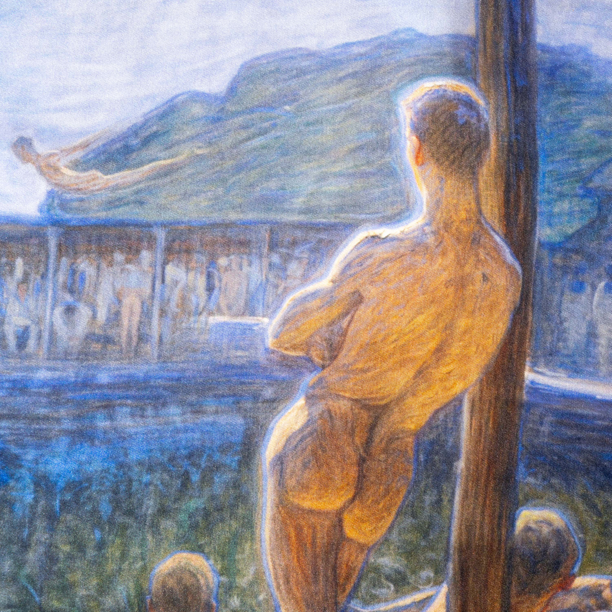 Götrich Bröstnäsduk i siden