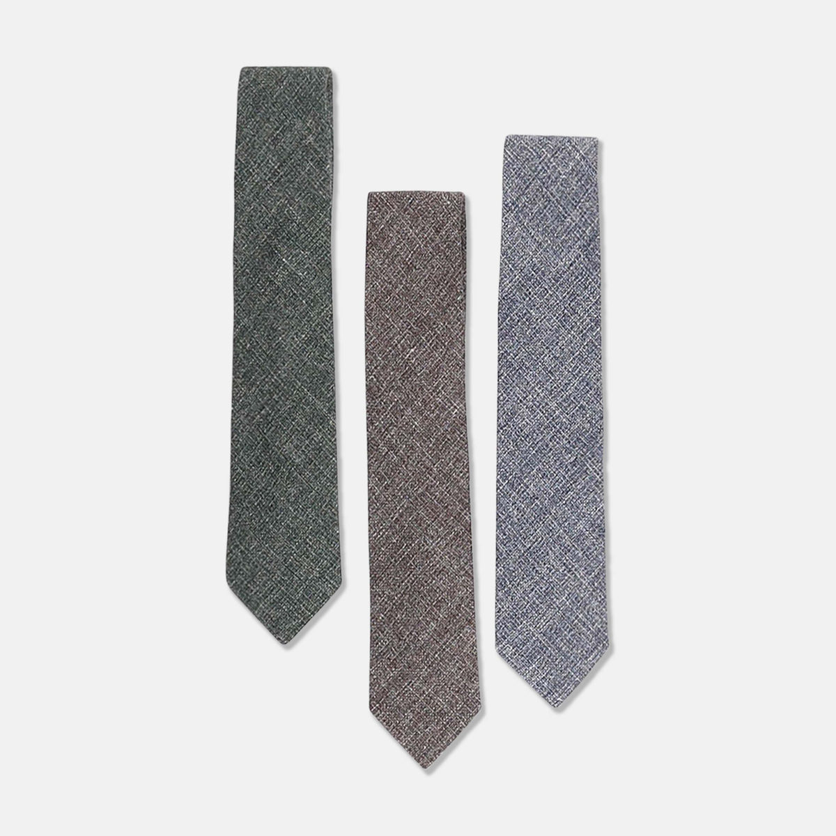 Götrich Textured Tie Green