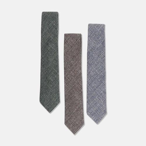 Götrich Textured Tie Green