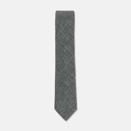 Götrich Textured Tie Green